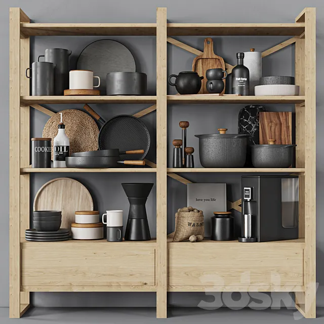 kitchen accessories045 3DModel