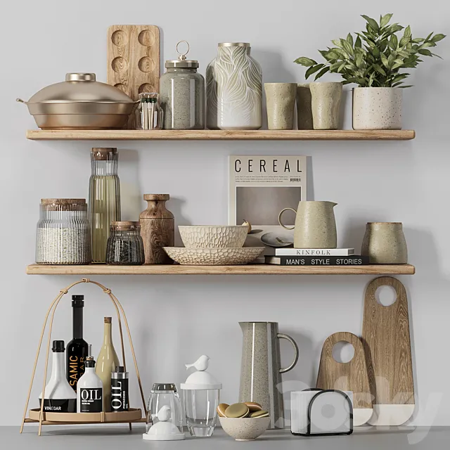 kitchen accessories063 3D Model