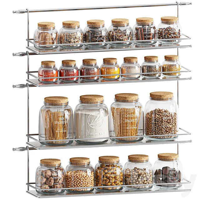 kitchen accessories067 3D Model