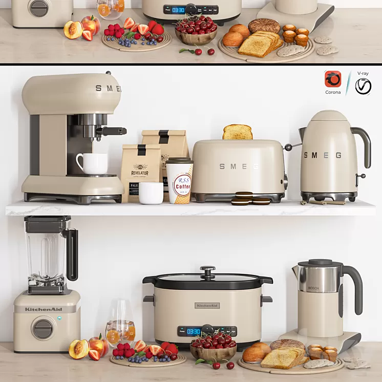 kitchen accessory_17 3D Model Free