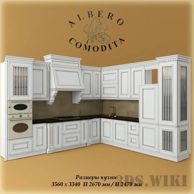 kitchen - Albero Comodita kitchen 3D Model