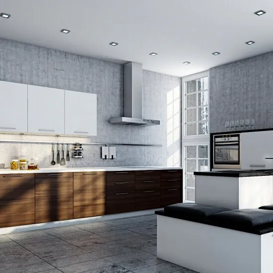 kitchen - ALNO Plan Contrast 3D Model