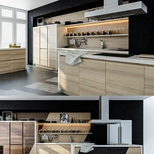 kitchen - ALNOSTAR CLASS 3D Model