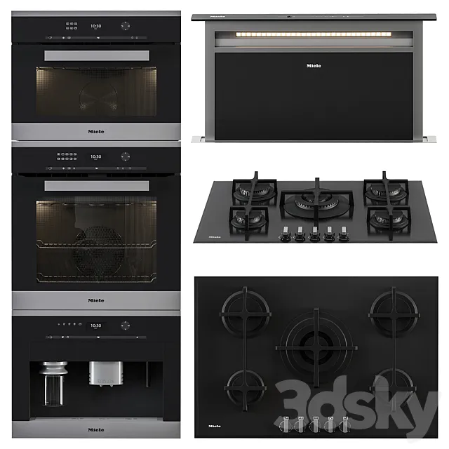 Kitchen Appliance Miele 3D Model
