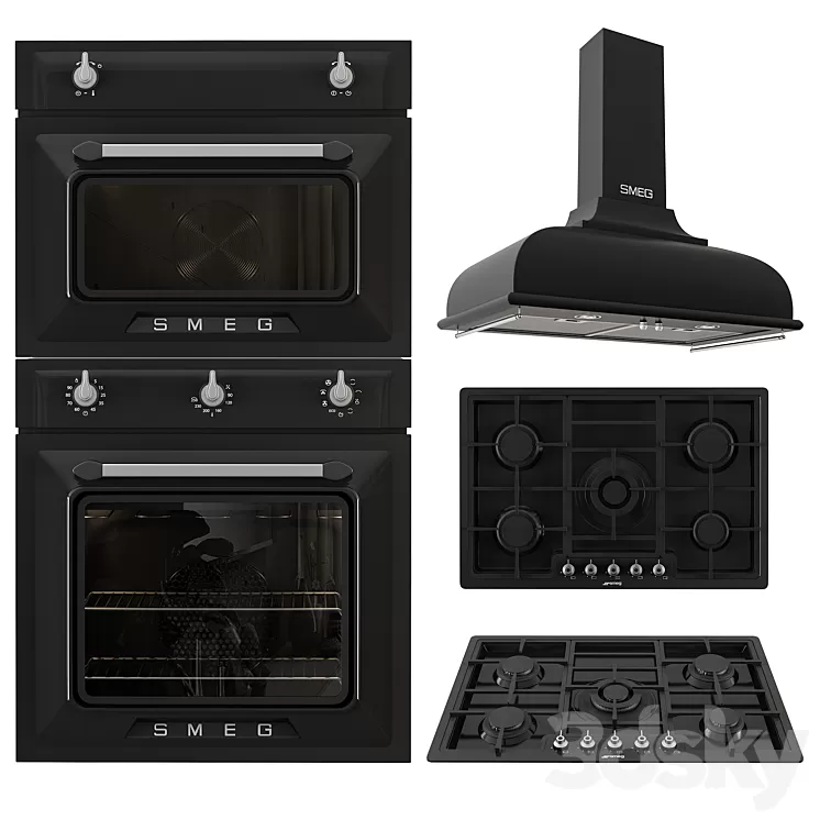 Kitchen Appliance SMEG 3D Model