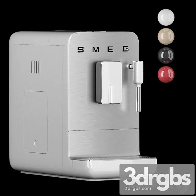 Kitchen Appliance1 Smeg Coffee Machine 3D Model Free