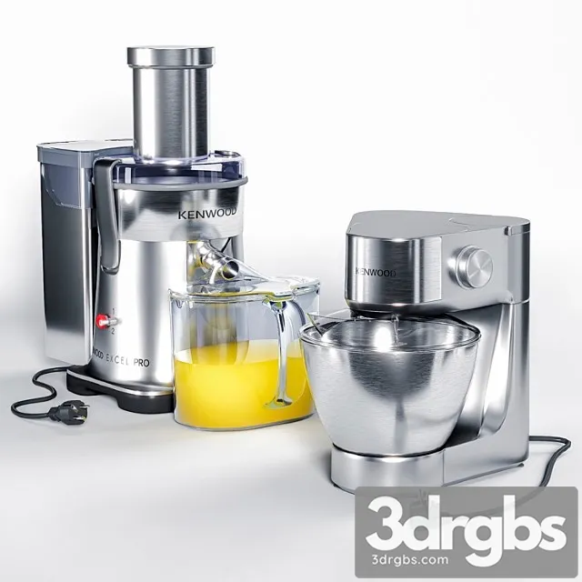 Kitchen Appliances 2 3D Model Free