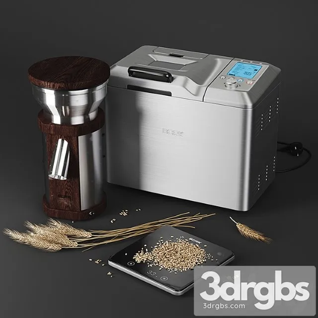 Kitchen appliances bork 3D Model Free