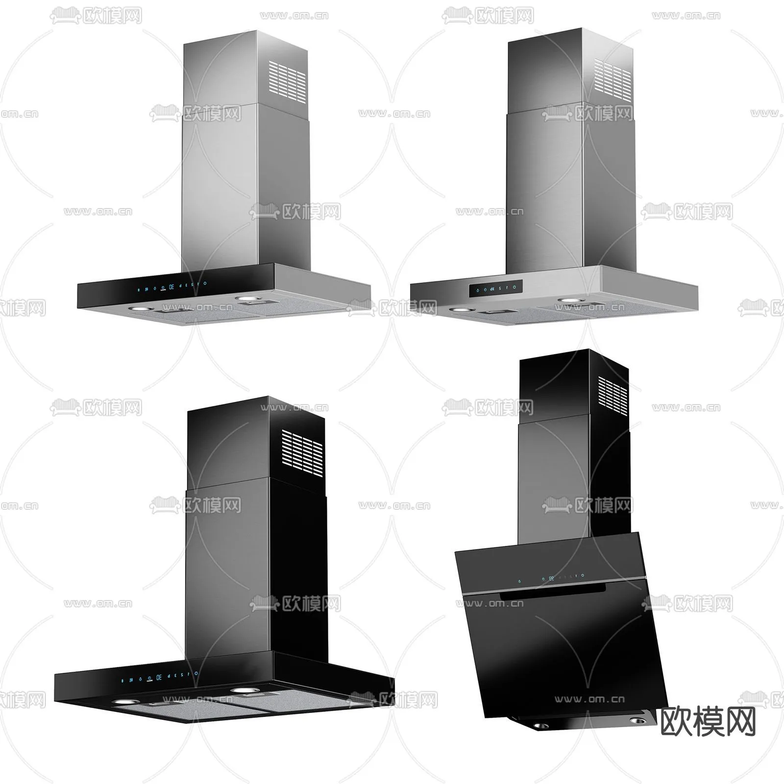 Kitchen Appliances for Interior Design - 3DS Max Models - 003