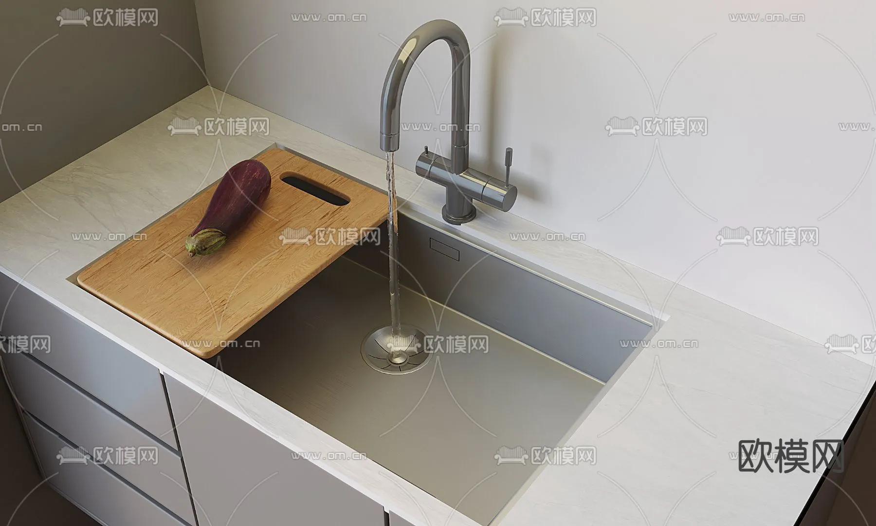 Kitchen Appliances for Interior Design - 3DS Max Models - 013