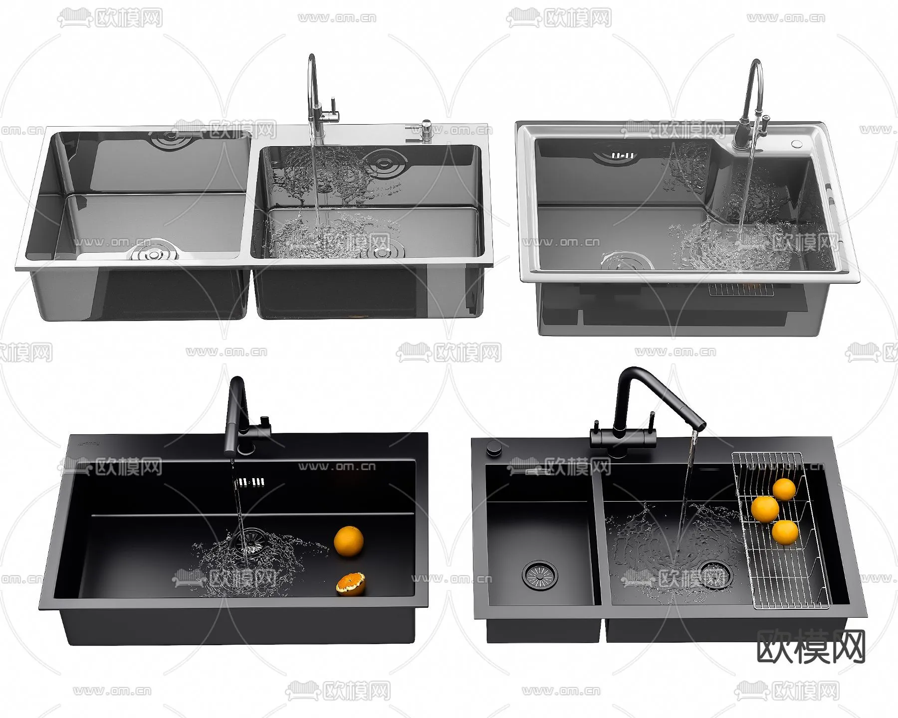 Kitchen Appliances for Interior Design - 3DS Max Models - 014