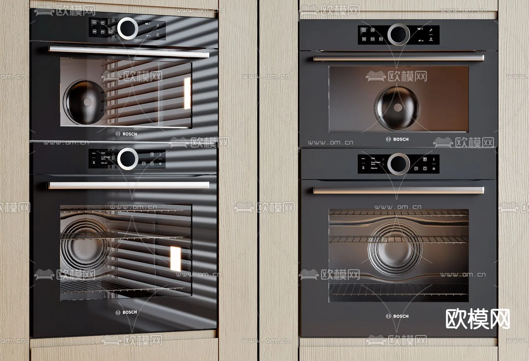 Kitchen Appliances for Interior Design - 3DS Max Models - 022