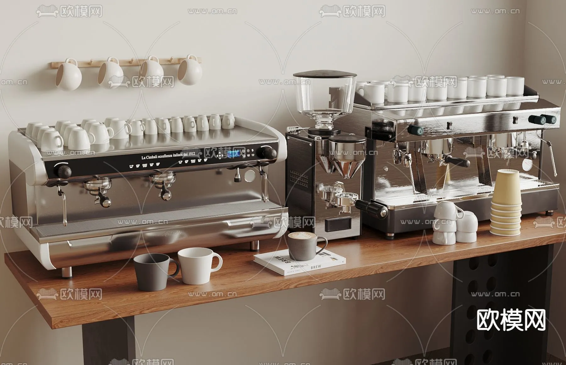 Kitchen Appliances for Interior Design - 3DS Max Models - 025