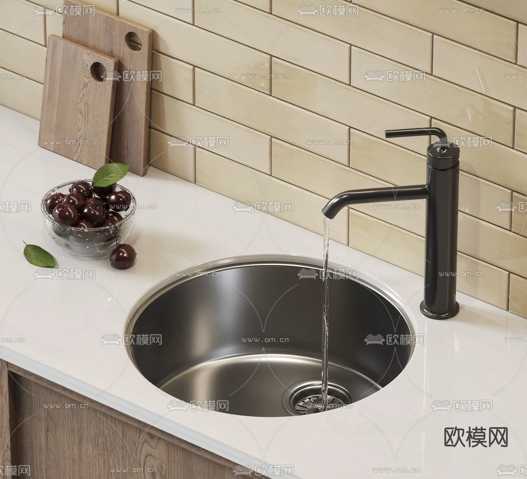 Kitchen Appliances for Interior Design - 3DS Max Models - 030