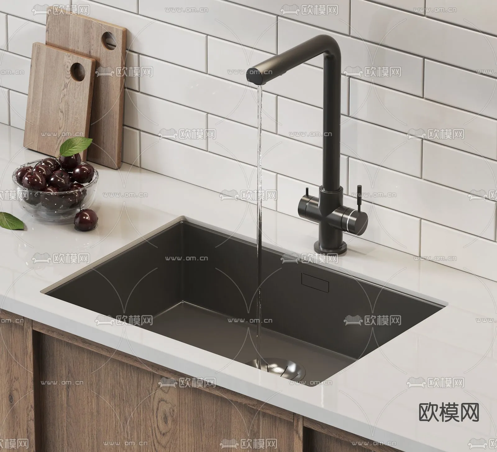 Kitchen Appliances for Interior Design - 3DS Max Models - 031