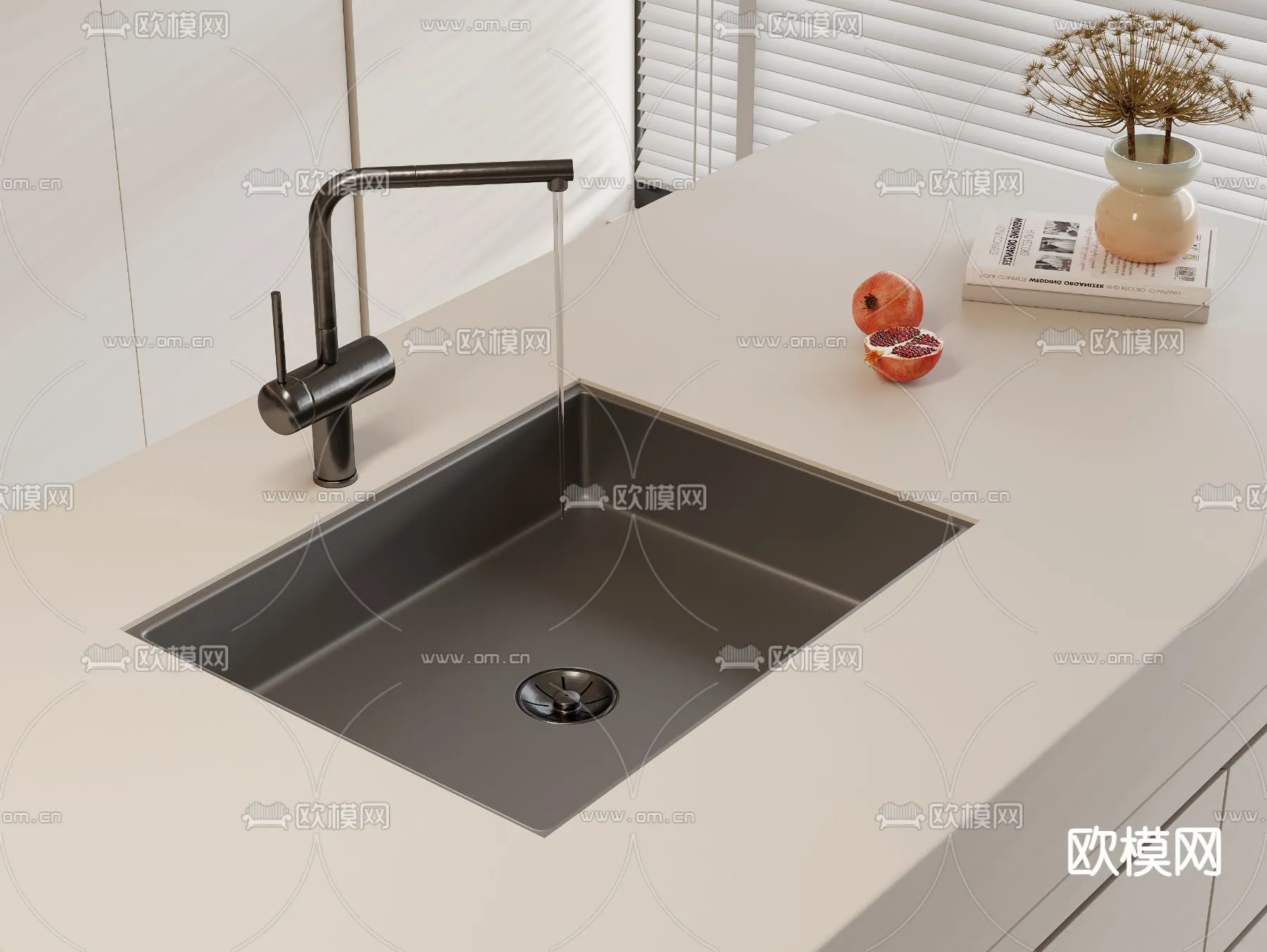 Kitchen Appliances for Interior Design - 3DS Max Models - 053