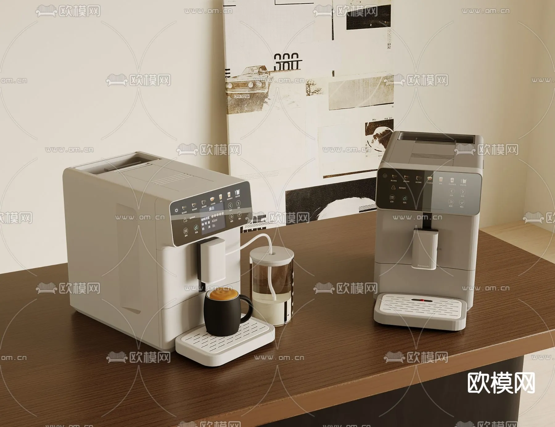 Kitchen Appliances for Interior Design - 3DS Max Models - 062