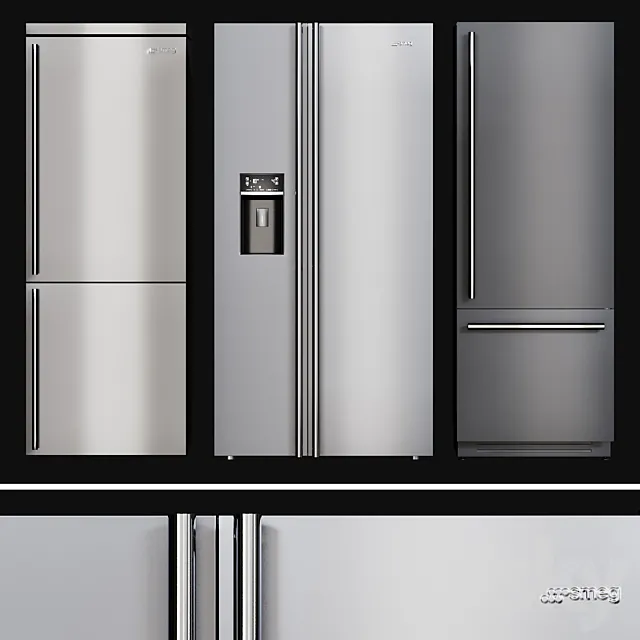 Kitchen Appliances Fridges 3DModel