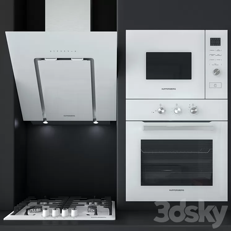 Kitchen appliances Kuppersberg 5 3D Model