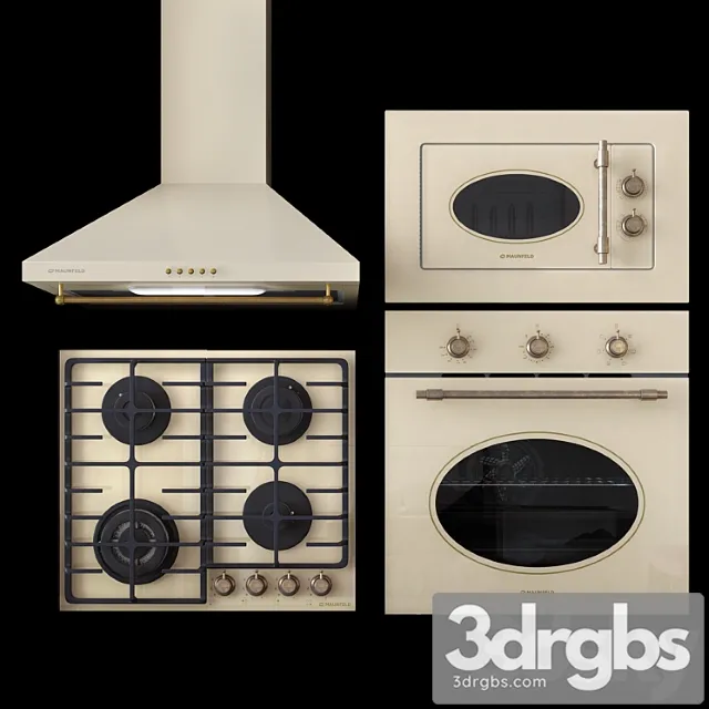 Kitchen Appliances Maunfeld 1 3D Model Free