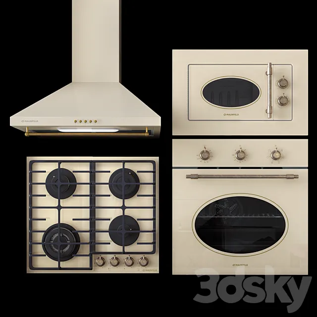 Kitchen appliances MAUNFELD 1 3DModel