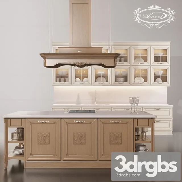Kitchen Arcari Siena 3 3D Model Free