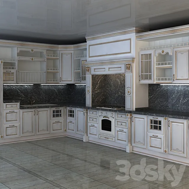 Kitchen "Athena" 3DModel