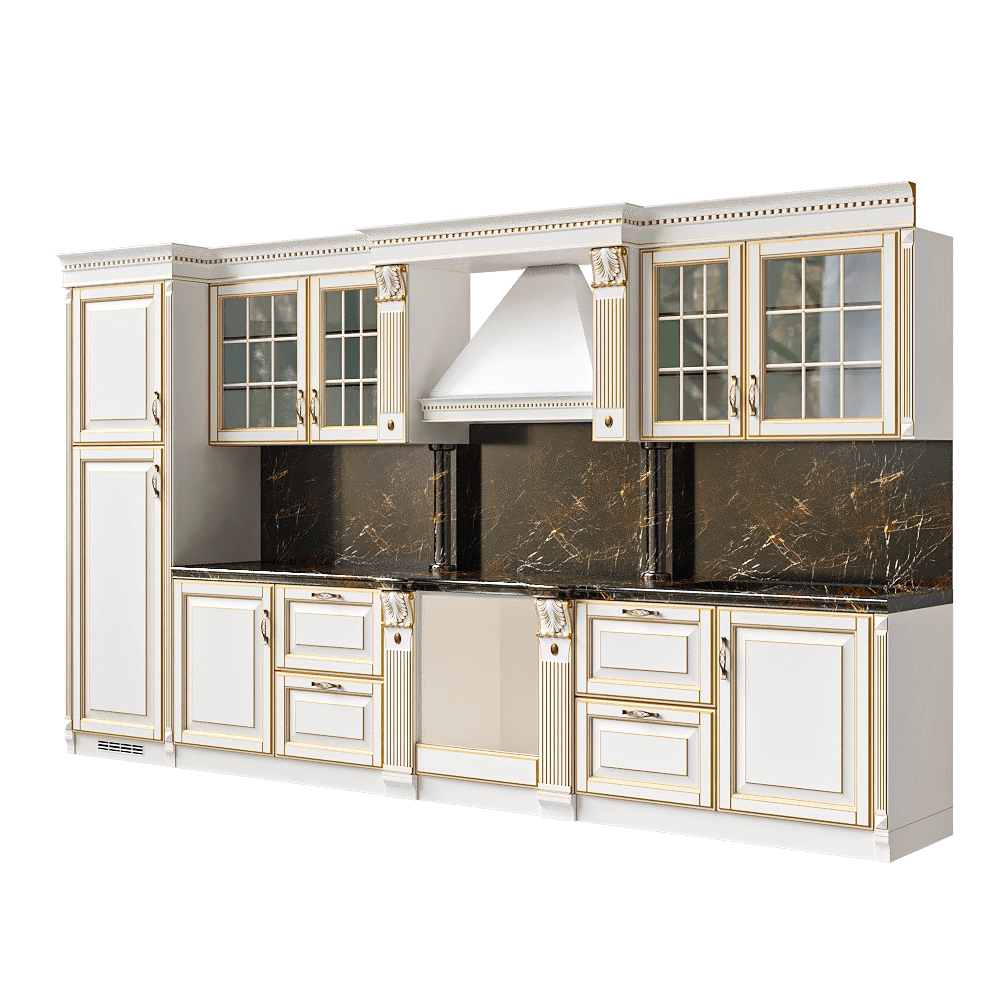 kitchen - Baltimore kitchen set 85 3D Model