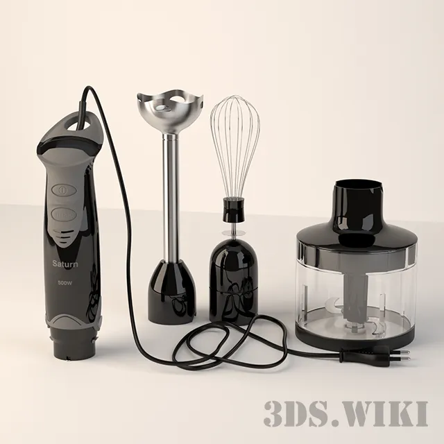 kitchen - Blender Saturn FP9064 3D Model