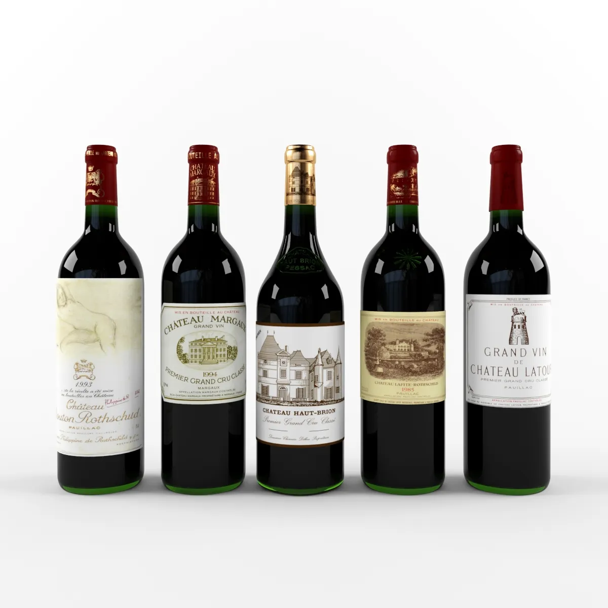 kitchen - Bouteille collection 3D Model