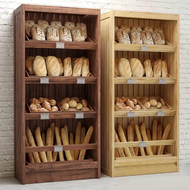 kitchen - Bread shelves 3D Model