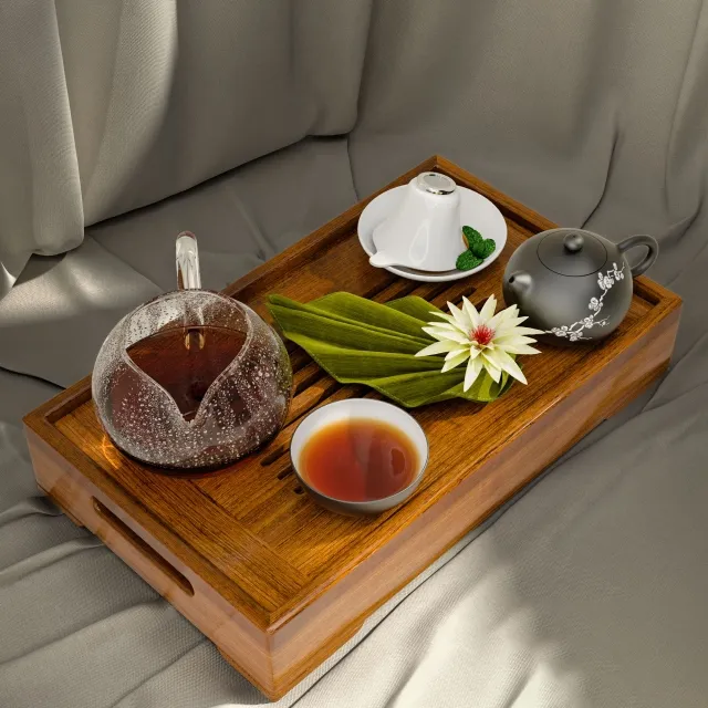 kitchen - Breakfast 2345 3D Model