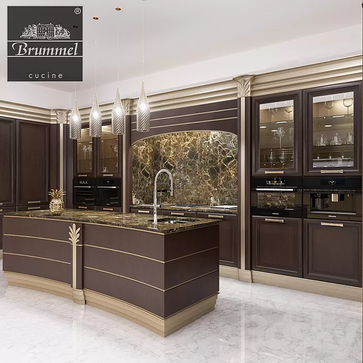 Kitchen Brummel Ego 3D Model