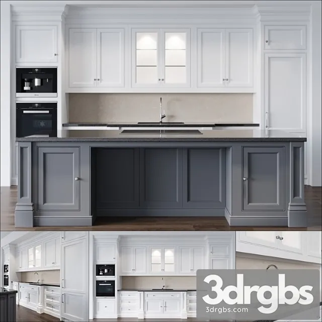 Kitchen by tom howley 3D Model Free