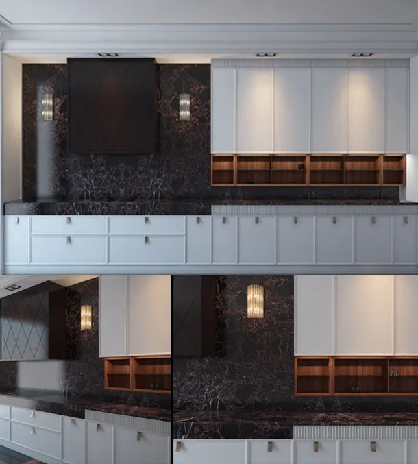 kitchen - Castagna Cucine Deco 3D Model