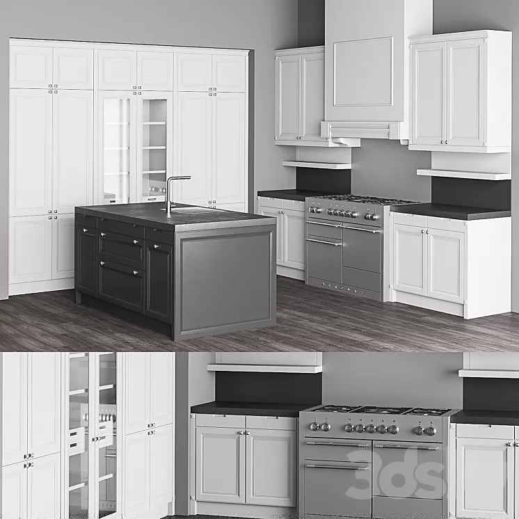Kitchen Castagna Cucine Gallery 3D Model