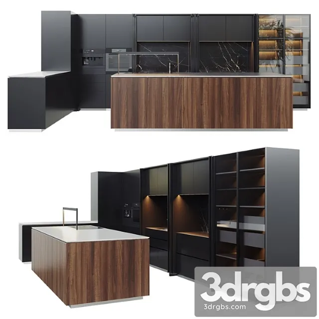Kitchen cesar 2 3D Model Free
