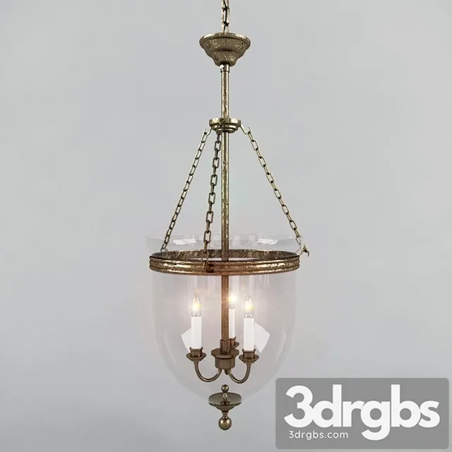 Kitchen Chandelier 1 3D Model Free