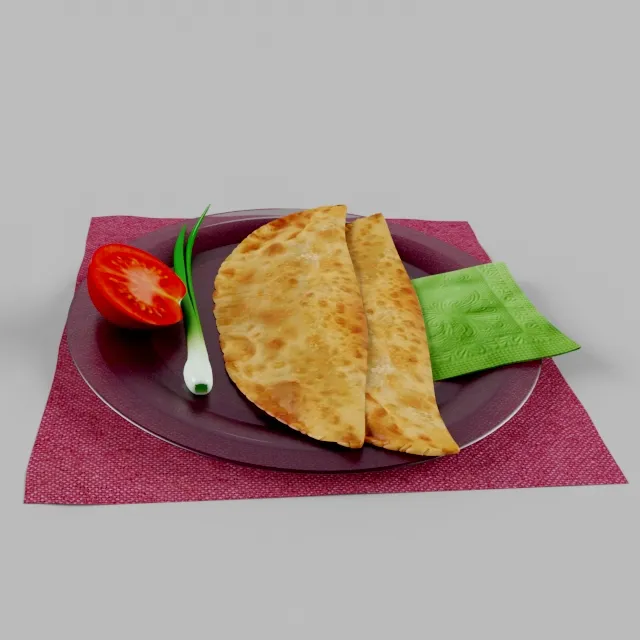 kitchen - Chebureki 55 3D Model