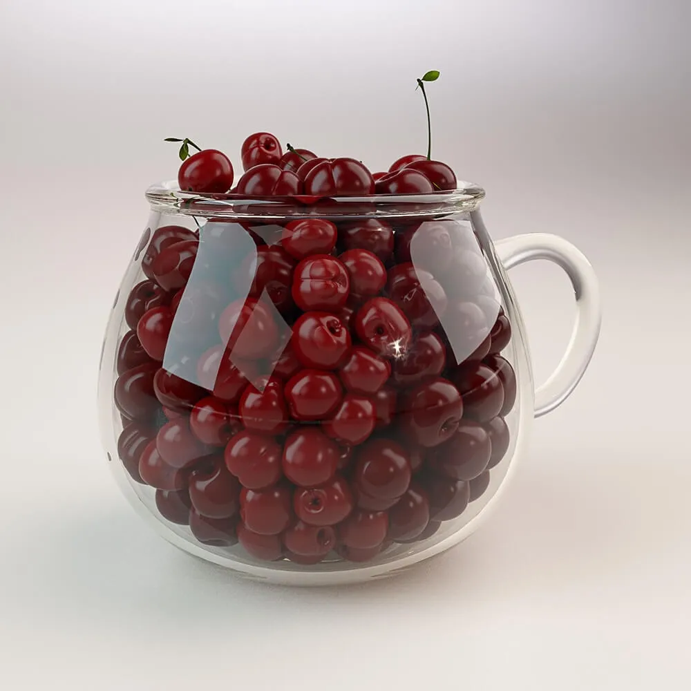 kitchen - Cherry 2 3D Model