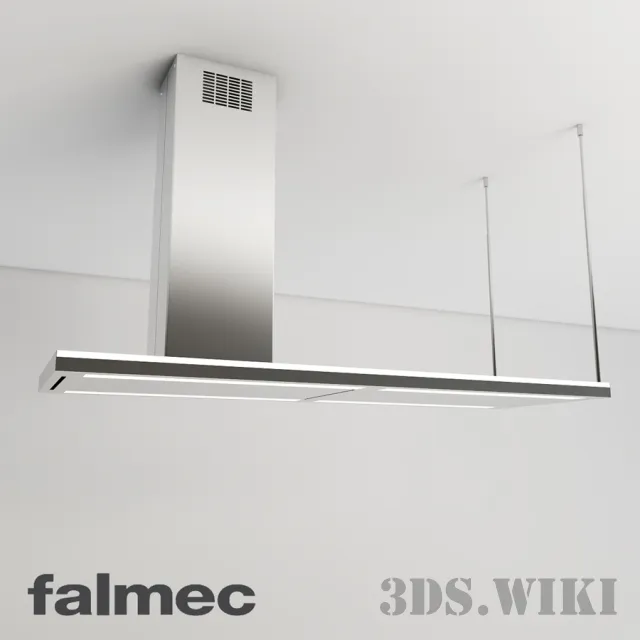kitchen - Chimney hood FALMEC Lumen isola 175 IX (800) 3D Model