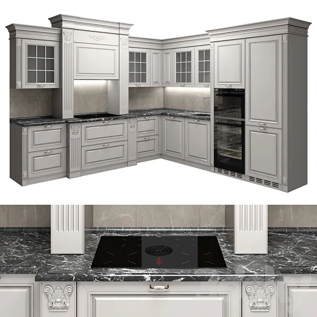 Kitchen classic 3D Model