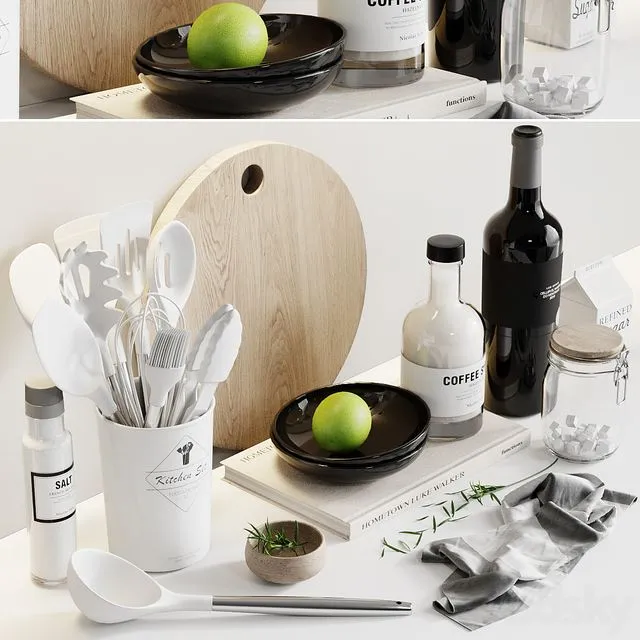 Kitchen Decor 13 3D Model