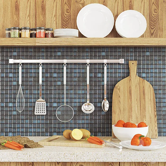 Kitchen decor 3DModel