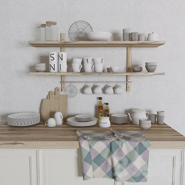 Kitchen Decor 3DModel
