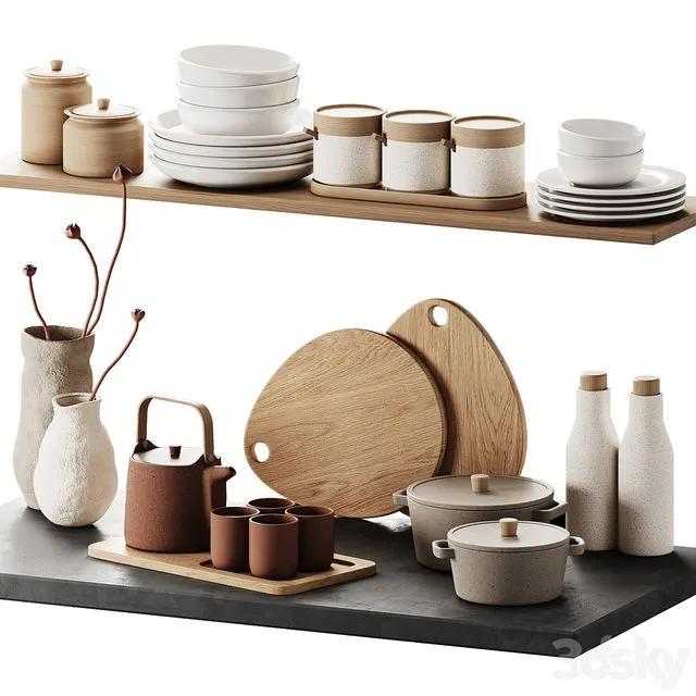 Kitchen decor dishes_2 Free Download