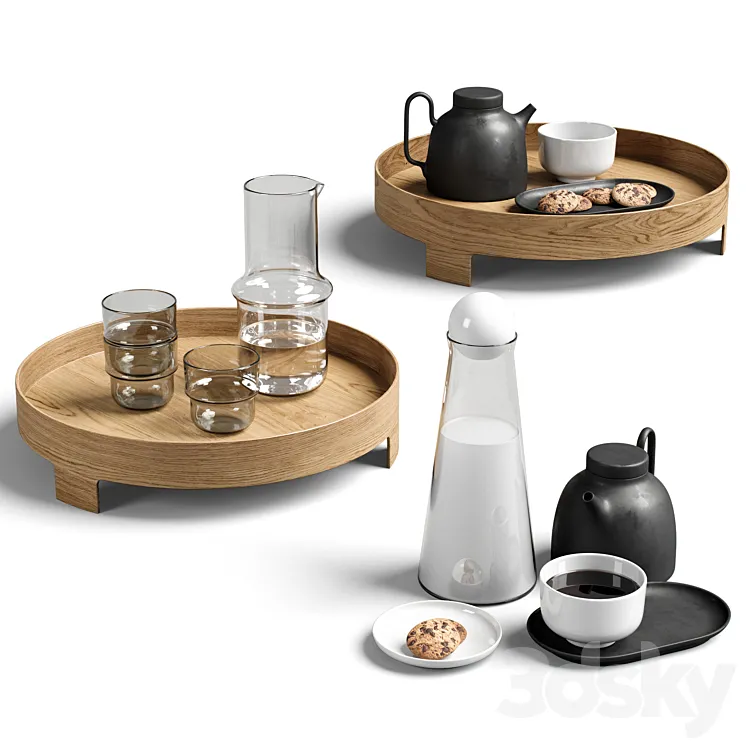 kitchen decor set 15 3D Model Free