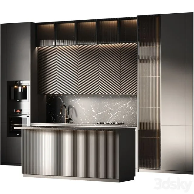 Kitchen Design 18 3D Model