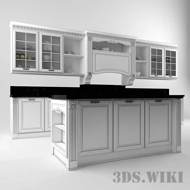 kitchen - Dolce Vita Kitchen 3D Model