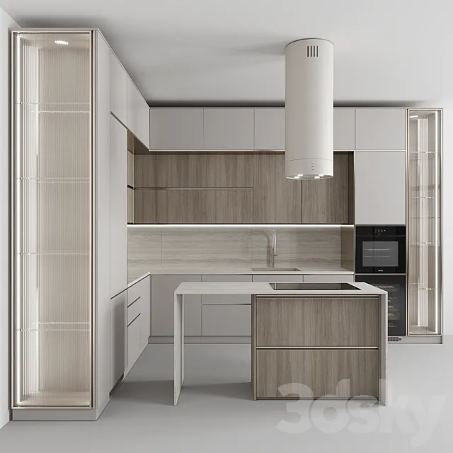 Kitchen №146 3D Model